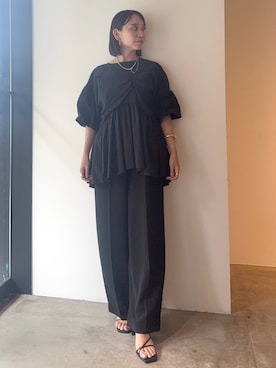 「ELENDEEK」｜「アイテム（アクセサリー）」を使った、azusaさん（レディース・153cm）の夏コーディネート