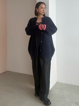 「コーディガン」｜azusaさん（レディース・153cm）の夏コーディネート