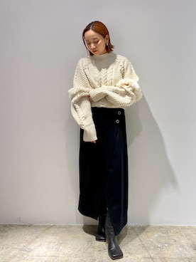azusaさん（レディース・153cm）の春コーディネート