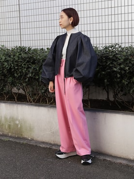 azusaさん（レディース・153cm）の冬コーディネート