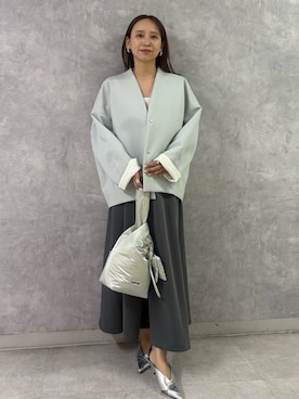 azusaさん（レディース・156cm）の冬コーディネート