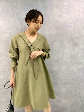 azusaさん（レディース・153cm）の春コーディネート