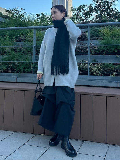 ELENDEEK（エレンディーク） ストール マフラー ブークレシャギー