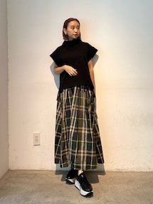 TUCK GATHER FLARE SK|スカート | ELENDEEK (エレンディーク)公式通販