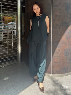 「アイテム（パンプス、その他）」を使った、azusaさん（レディース・153cm）の夏コーディネート
