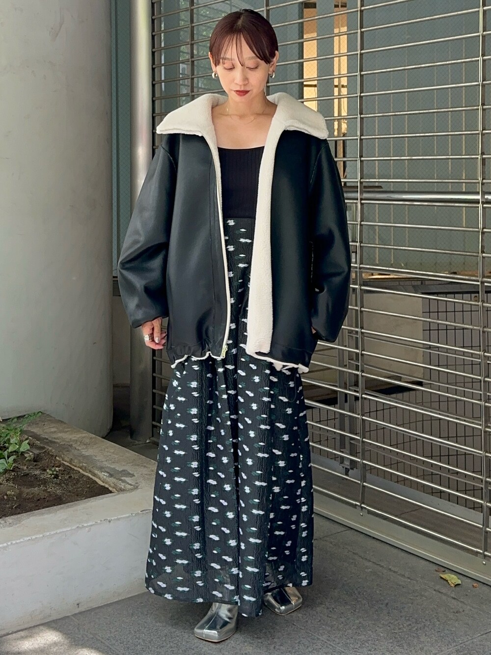 ELENDEEK（エレンディーク）の「2WAYボアフォーレザーコート（その他