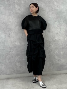 TUCK DRAPE TAFFETA SK｜エレンディーク（ELENDEEK）アウトレット公式