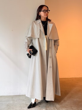 azusaさん（レディース・156cm）の冬コーディネート