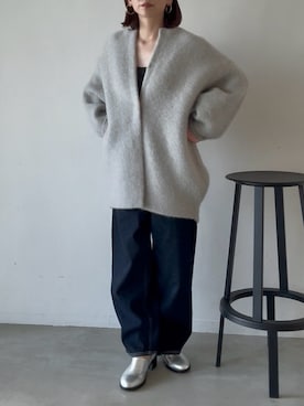 「コーディガン」｜azusaさん（レディース・153cm）の夏コーディネート