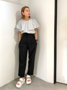 azusaさん(レディース・153cm)の春コーディネート