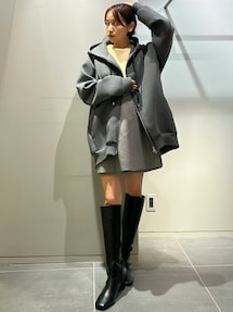 ELENDEEK エレンディーク ブーツ スクエアショートブーツ レディース38 SQUARE SHORT BOOTS | ELENDEEK/エレンディーク