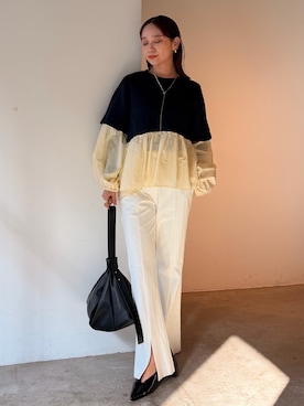 azusaさん（レディース・156cm）の冬コーディネート