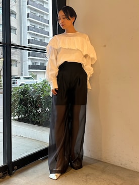 azusaさん（レディース・153cm）の春コーディネート