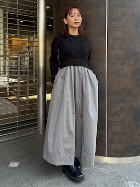 azusaさん(レディース・156cm)の冬コーディネート