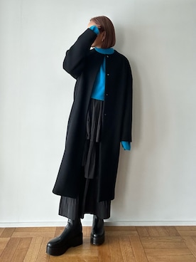 「ELENDEEK」｜「アイテム（その他アウター）」を使った、azusaさん（レディース・153cm）の夏コーディネート