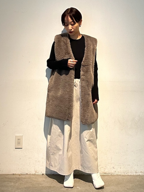 セール】スクエアショートブーツ（ブーツ）｜ELENDEEK（エレンディーク