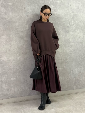 azusaさん（レディース・153cm）の秋コーディネート