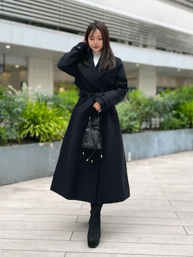 「RESEXXY（リゼクシー）のアイテム（その他アウター）」を使った、noaさん（レディース・149cm）の秋コーディネート