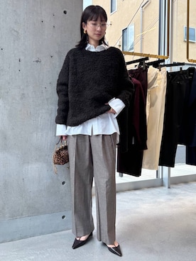 「アイテム（トレンチコート）」を使った、chaosmikuさん（レディース・170cm）の秋コーディネート