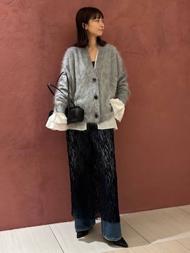 「Chaos（カオス）のChaos(カオス)/◆WHY NOT NOW◆リバーランチデニム（デニムパンツ）」を使った、chaosmikuさん（レディース・170cm）の夏コーディネート