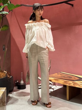 「Chaos（カオス）のアイテム」を使った、chaosmikuさん（レディース・170cm）の春コーディネート