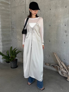 「アイテム（その他トップス）」を使った、chaosmikuさん（レディース・170cm）の夏コーディネート