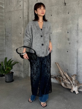 「Chaos（カオス）のChaos(カオス)/◆WHY NOT NOW◆リバーランチデニム（デニムパンツ）」を使った、chaosmikuさん（レディース・170cm）の夏コーディネート