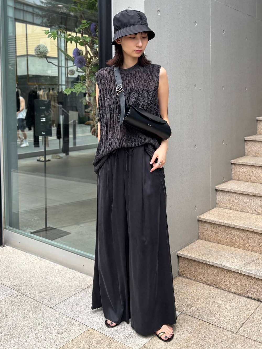 Chaos カオス　リナリアニットベスト Chaos(カオス)｜リナリアニットベスト/ブラウン の通販