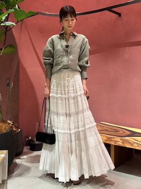 「Chaos（カオス）のアイテム」を使った、chaosmikuさん（レディース・170cm）の春コーディネート