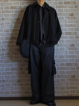 「CASPER JOHN」｜「アイテム（その他）」を使った、まっつーさん（メンズ・178cm）の冬コーディネート