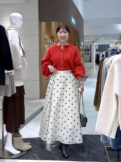 セール】【名品・最強着映え】ドットオーガンサーキュラー