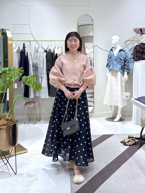 セール】【今すぐお届け！・最強着映え】ドットオーガンサーキュラー