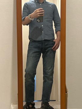 「SHIPS（シップス）のアイテム」を使った、RJさん（メンズ・169cm）の夏コーディネート