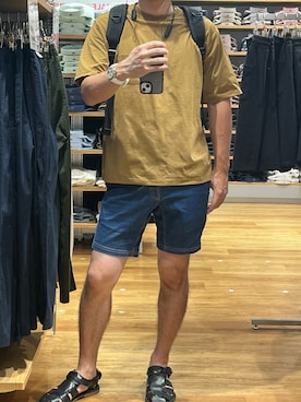 「アイテム（腕時計）」を使った、RJさん（メンズ・169cm）の夏コーディネート