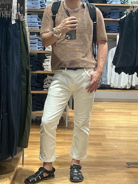 「アイテム（腕時計）」を使った、RJさん（メンズ・169cm）の夏コーディネート