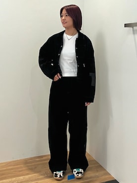 「アイテム（ジャケット/アウター）」を使った、NAさん（レディース・164cm）の秋コーディネート