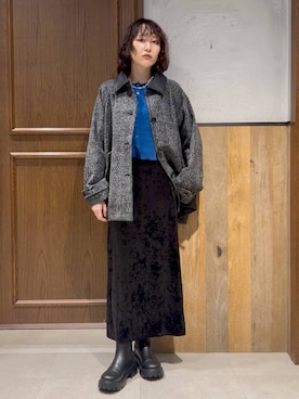 「RAGEBLUE（レイジブルー）のアイテム（ジャケット/アウター）」を使った、nonameさん（レディース・170cm）の秋コーディネート