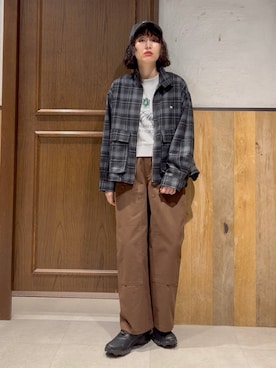 「RAGEBLUE」｜「アイテム（ジャケット/アウター）」を使った、nonameさん（レディース・170cm）の秋コーディネート