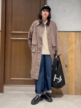 「RAGEBLUE（レイジブルー）のアイテム（ブルゾン）」を使った、nonameさん（レディース・170cm）の秋コーディネート