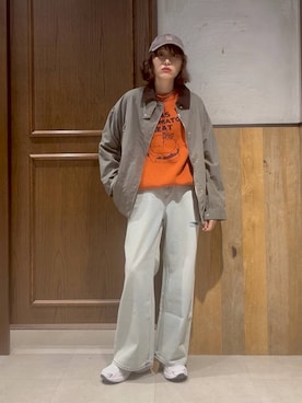 「RAGEBLUE（レイジブルー）のアイテム（アクセサリー）」を使った、nonameさん（レディース・170cm）の秋コーディネート