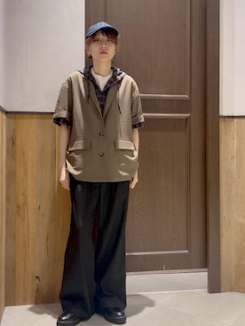 「アイテム（ドレスシューズ）」を使った、nonameさん（レディース・170cm）の夏コーディネート