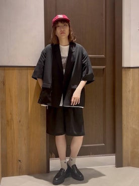 「アイテム（ドレスシューズ）」を使った、nonameさん（レディース・170cm）の夏コーディネート