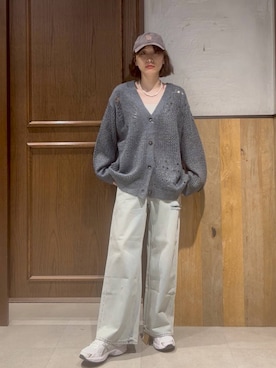 「RAGEBLUE（レイジブルー）のアイテム（アクセサリー）」を使った、nonameさん（レディース・170cm）の秋コーディネート