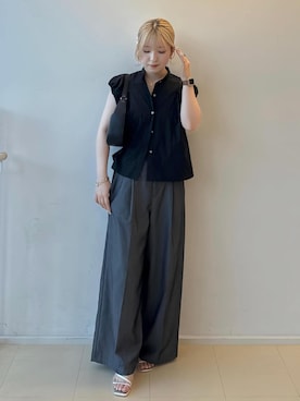 「アイテム（パンツ）」を使った、nonoさん（レディース・151cm・20代）の夏コーディネート