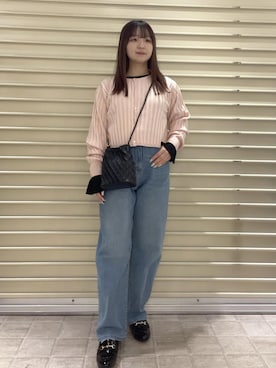 「チェーンバッグ」｜nonoさん（レディース・151cm・20代）の冬コーディネート