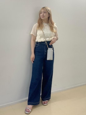 「GIA14190」｜nonoさん（レディース・151cm）の夏コーディネート