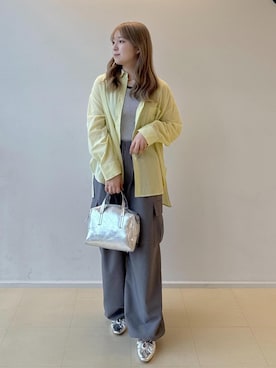 「フェスコーデ」｜「アイテム（パンプス）」を使った、nonoさん（レディース・151cm）の冬コーディネート
