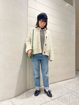 「collex（コレックス）のアイテム」を使った、uemuraさん（レディース・155cm）の冬コーディネート