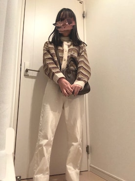 記録用さん（レディース・150cm）の冬コーディネート