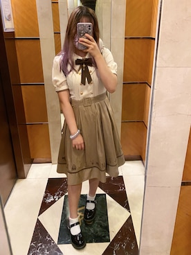 「DearMyLove」｜ななみさん（レディース・155cm）の夏コーディネート